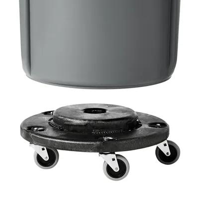 Brute® Trash Can Dolly Black Structural Foam Round 1/Each