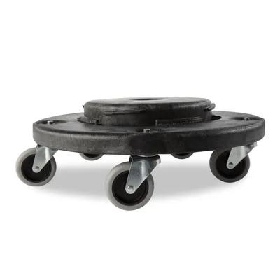 Brute® Trash Can Dolly Black Structural Foam Round 1/Each