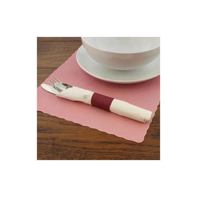 Napkin Bands Burgundy 2500 Count/Pack 8 Packs/Case 20000 Count/Case