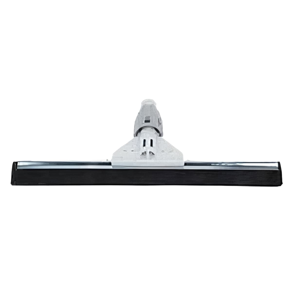 SmartFit Floor Squeegee Heavy Duty Plastic Steel Rubber Gray Black With 30IN Head 1/Each