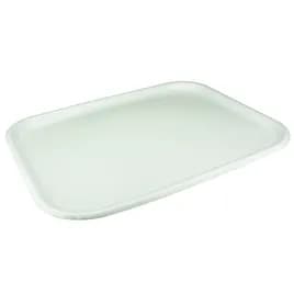 Serving Tray 18X14 IN Polystyrene Foam White Rectangle 100/Case