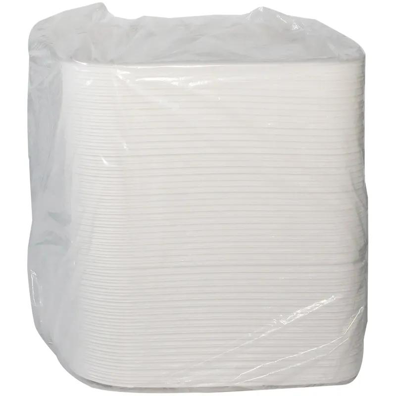 Serving Tray 18X14 IN Polystyrene Foam White Rectangle 100/Case