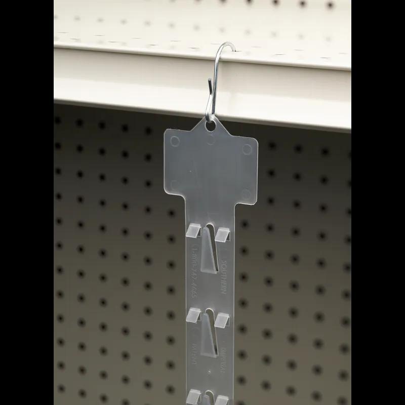 Fast Load™ Impulse Strip 24X1 IN PP Natural Perforated 12 Clips With 3 IN Header 500 Count/Pack
