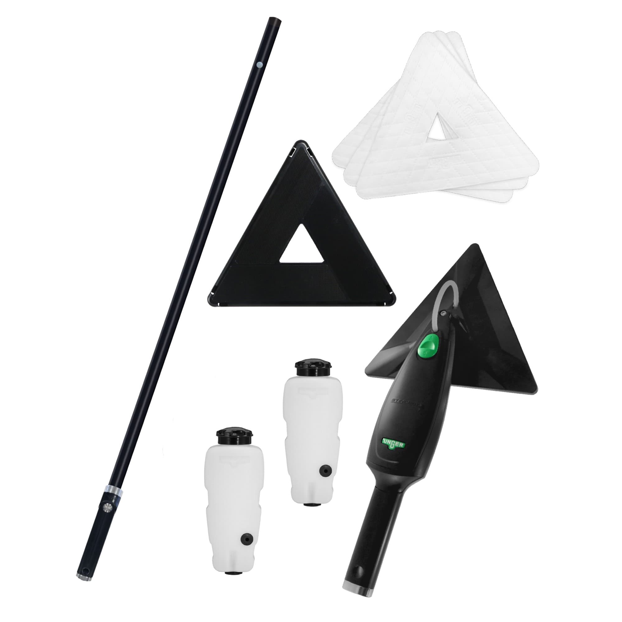 Stingray® Indoor Cleaning Squeegee Kit 5 FT Plastic Black 1/Each