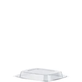 Dart® ClearPac® Lid Dome 7.5X6.5X0.3 IN 1 Compartment OPS Clear Rectangle For 32 OZ Container Unhinged 504/Case