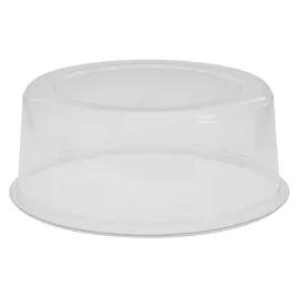 Lid High Dome 7.75X3.1 IN 1 Compartment PET Clear Round For Cake Bakery Container Smooth Unhinged 200/Case