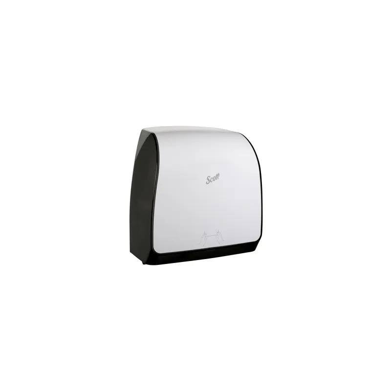 Scott® Control Paper Towel Dispenser Orange Core 12.65X13.02X7.18 IN Wall Mount White Hard Roll Slim Roll Manual 1/Each