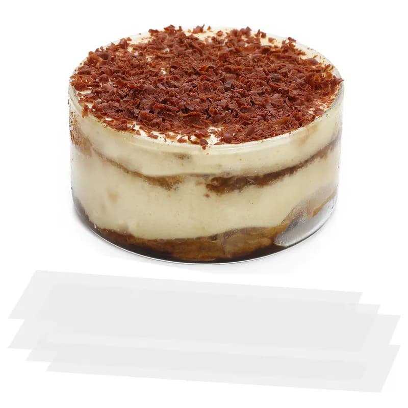 Cake Collar 27X2 IN PP Clear 3MIL 500/Pack