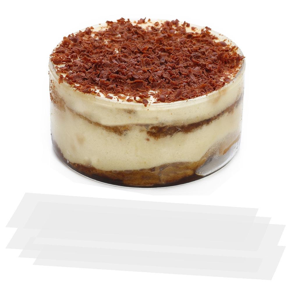 Cake Collar 27X2 IN PP Clear 3MIL 500/Pack