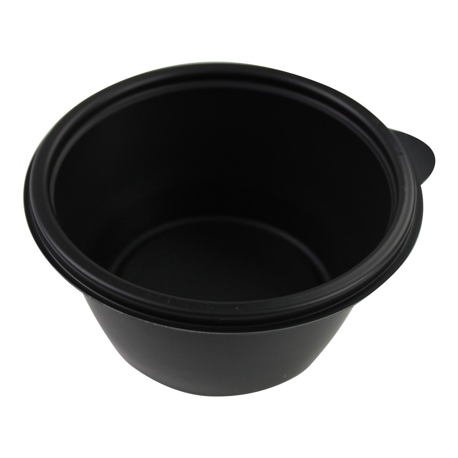 Bowl 16 OZ PP Black Round 500/Case