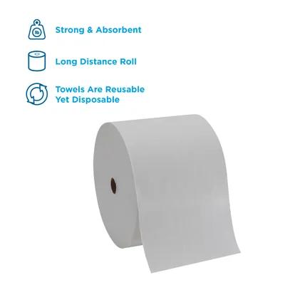 Brawny® Professional Household Roll Paper Towel 13.25X10 IN 1PLY Medium Weight White 800 Sheets/Roll 1 Rolls/Case