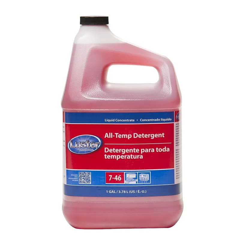 Luster® Professional Dishmachine Detergent 1 GAL All Temperature Liquid 4/Case