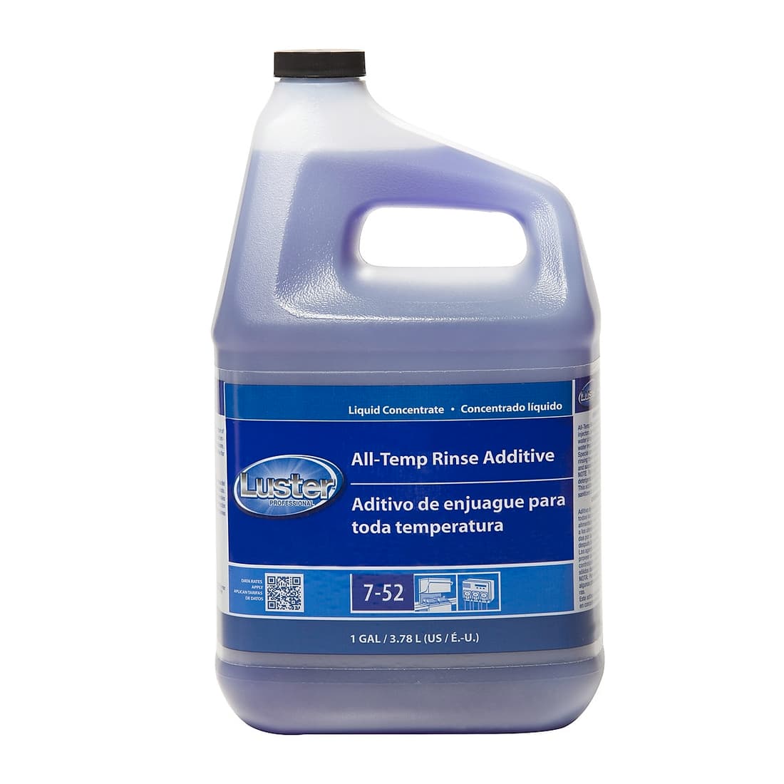 Luster® Professional Rinse Aid 1 GAL All Temperature Liquid 4/Case