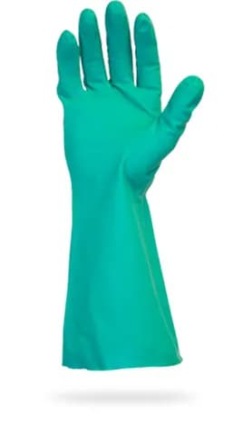 Dishwashing Gloves XL 18 IN 22MIL Nitrile Rubber Disposable 1/Pair