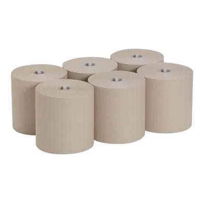 Sofpull® Roll Paper Towel 7.8X7.87 IN 1000 FT 1PLY Kraft Hardwound 7.8IN Roll 6 Rolls/Case