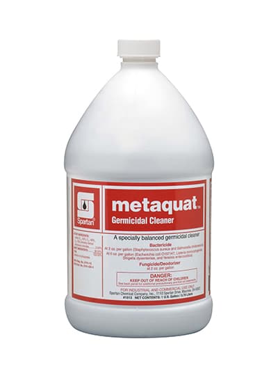 metaquat® Fragrance Free Disinfectant Cleaner 1 GAL Alkaline Germicidal 4/Case
