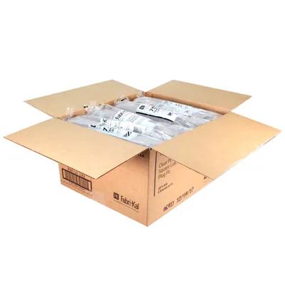 Lid Flat 4.7X4.7X0.4 IN RPET Clear Square For Container 600/Case
