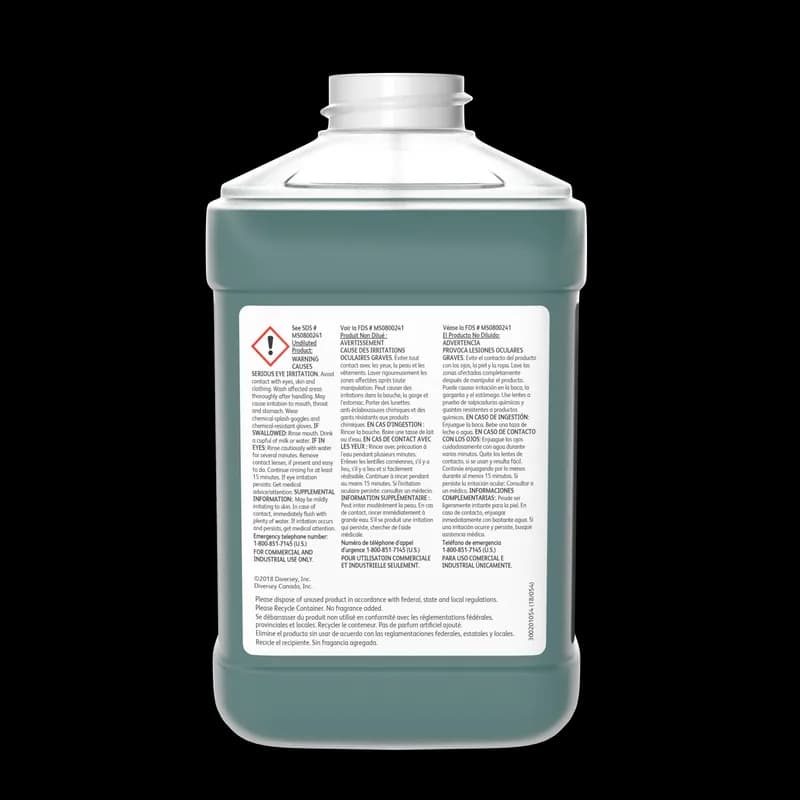 Diversey Citrus Scent All Purpose Cleaner 2.5 L Multi Surface Liquid Concentrate Kosher For J-Fill® 2/Case