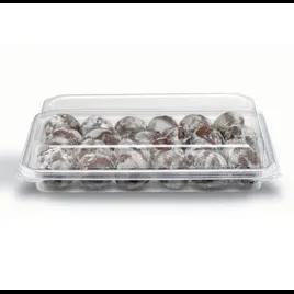 Crystal Seal® Take-Out Container Hinged With Dome Lid 10.64X7.63X2.17 IN PET Clear Rectangle 200/Case
