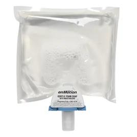 enMotion® Hand Soap Foam 1200 mL Unscented Fragrance Free Clear Dye Free Gentle 2/Case
