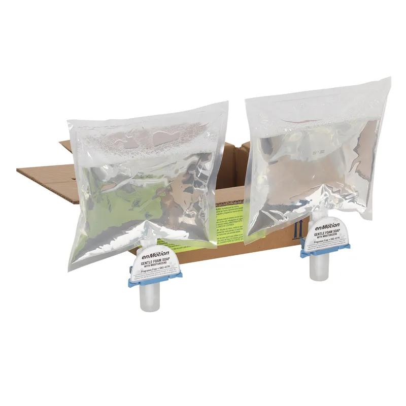 enMotion® Hand Soap Foam 1200 mL Unscented Fragrance Free Clear Dye Free Gentle 2/Case