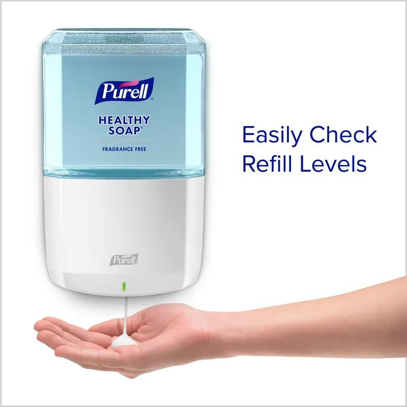 Purell® ES6 Soap Dispenser 1200 mL 10X6.5X5.38 IN White PET Wall Mount 1/Each