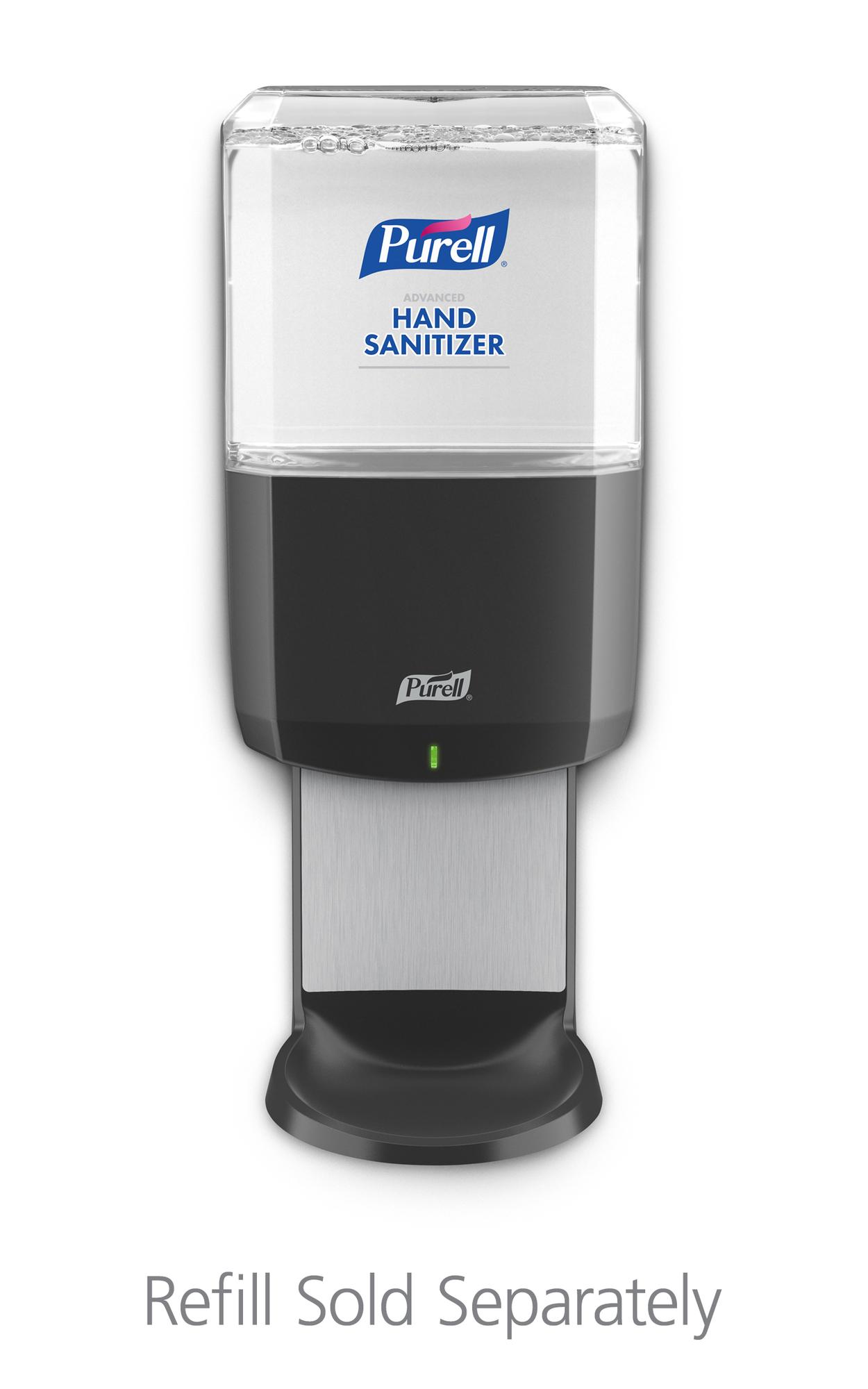 Purell® ES6 Hand Sanitizer Dispenser 1200 mL 10X6.5X5.38 IN Graphite Touchless Surface Mount 1/Each