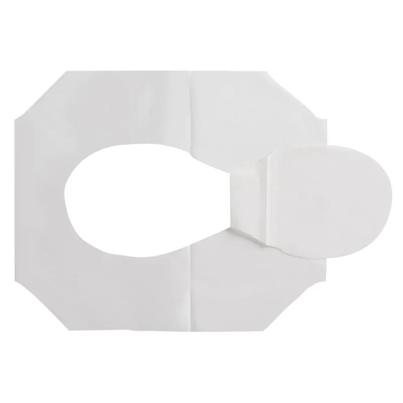 Pacific Blue Basic Toilet Seat Cover 17X14.5 IN 1PLY White Half-Fold 250 Sheets/Pack 20 Packs/Case 5000 Sheets/Case