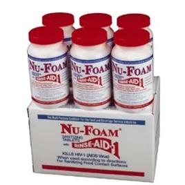 Nu-Foam® Sanitizer Tablet Rinse Aid 6 Count/Pack 100 Packs/Case 600 Count/Case