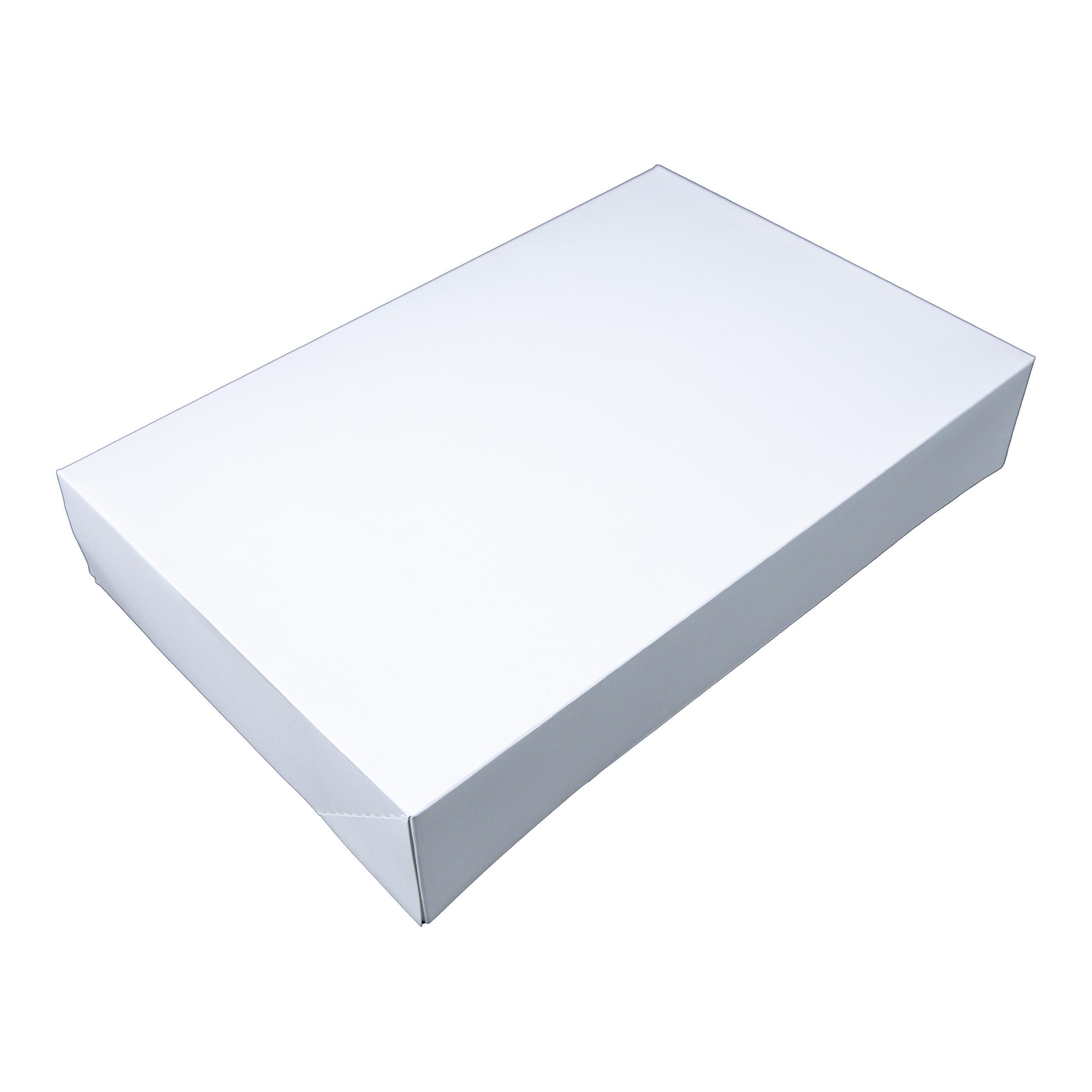 Donut Box 6 CT 12X8X2.25 IN SBS Paperboard White Automatic 200/Case