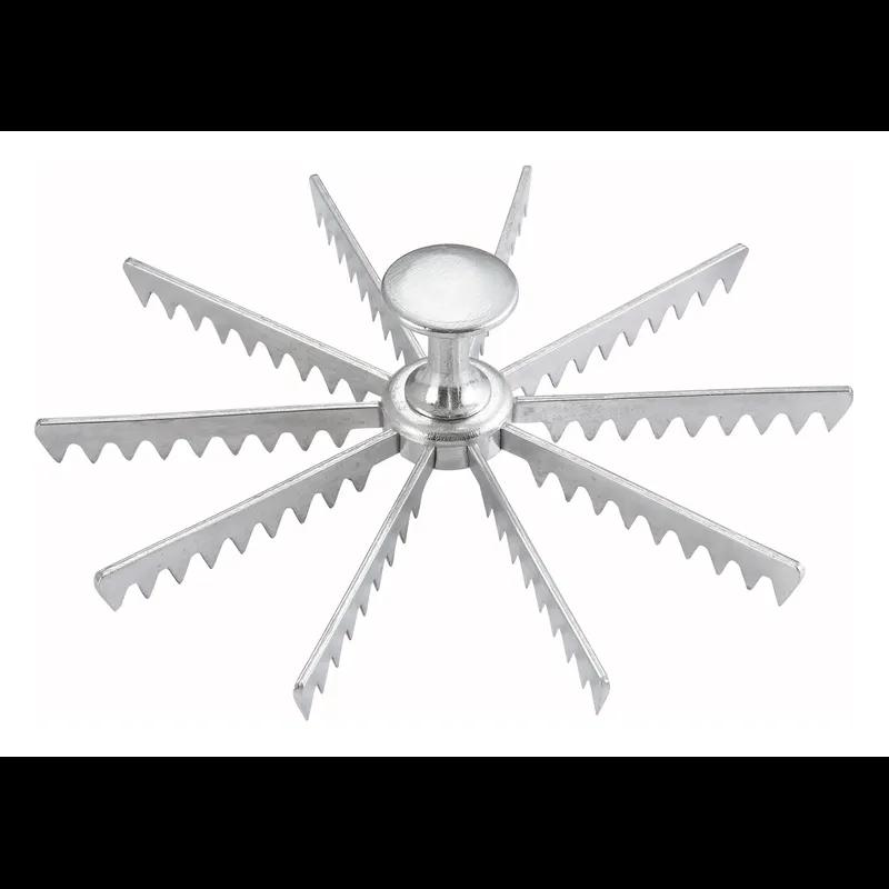 Pie & Cake Marker 9.38X2.438 IN Aluminum 10-Cut Hand Wash 1/Each