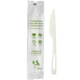 Knife 6.7 IN PS White Individually Wrapped 750/Case