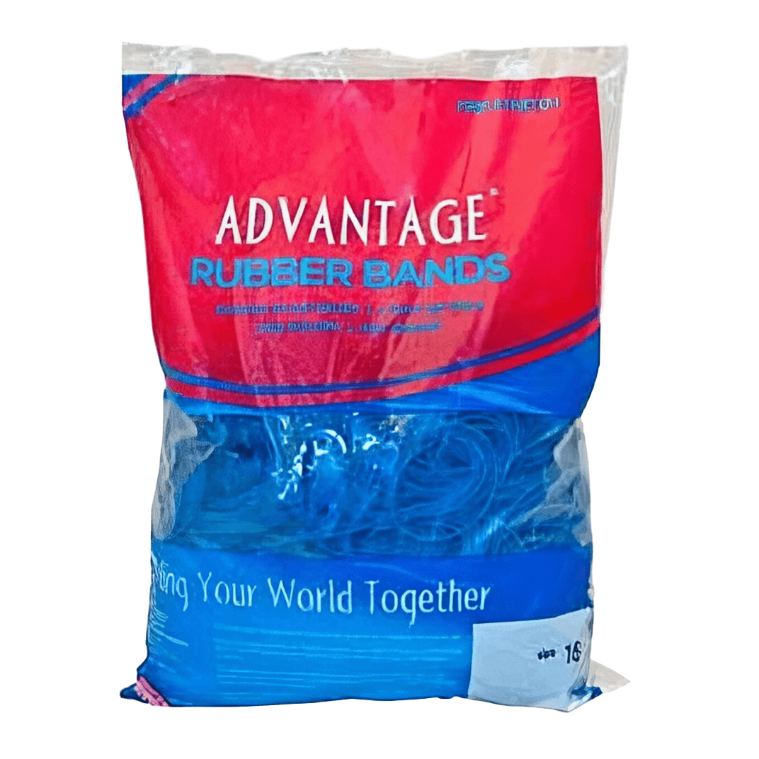 Rubber Band #16 Rubber Latex Blue 1/Bag