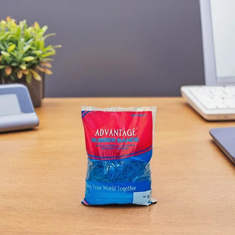 Rubber Band #16 Rubber Latex Blue 1/Bag