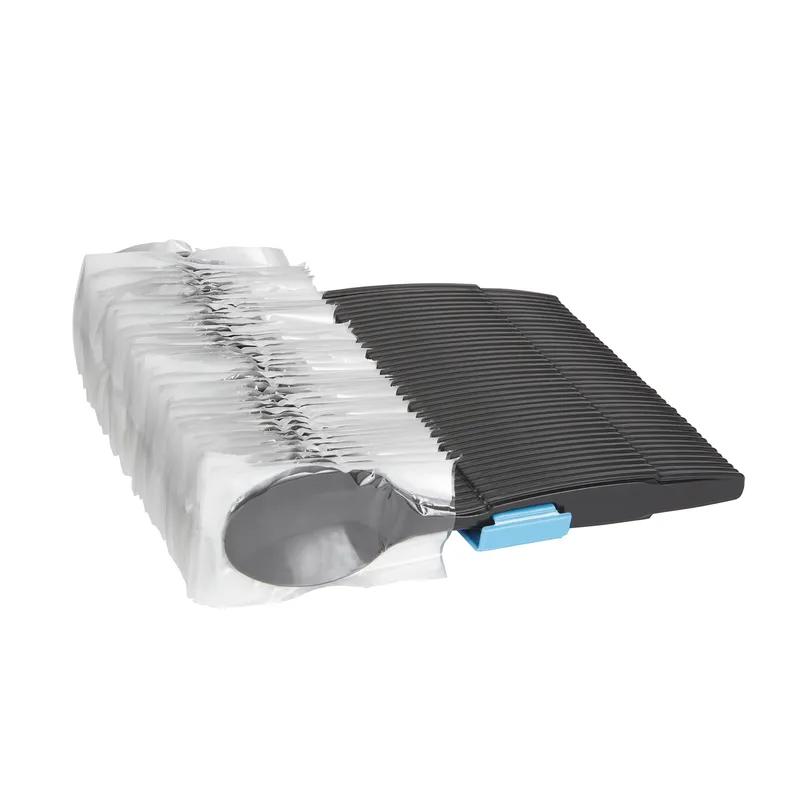 Dixie® Ultra SmartStock® Series-W Teaspoon PP Black Heavyweight Individually Wrapped Refill 960/Case