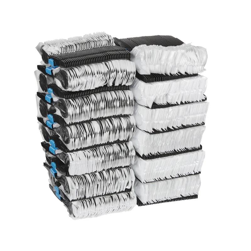 Dixie® Ultra SmartStock® Series-W Teaspoon PP Black Heavyweight Individually Wrapped Refill 960/Case