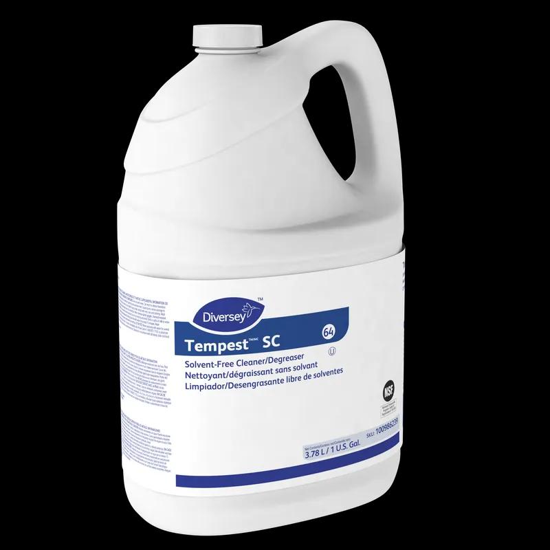 J-Works Tempest SC Degreaser 1 GAL Multi Surface Alkaline Liquid Concentrate Kosher 4/Case