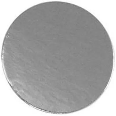 Cake Pad 4 IN Paperboard Silver Round No Tab 500/Case
