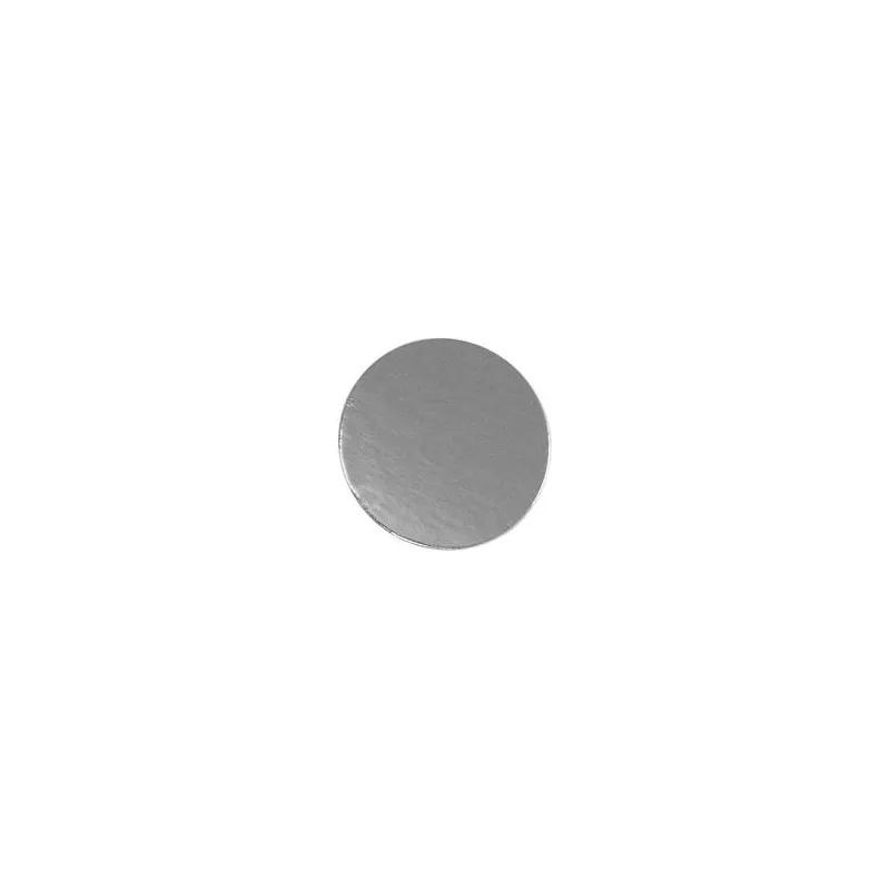 Cake Pad 4 IN Paperboard Silver Round No Tab 500/Case
