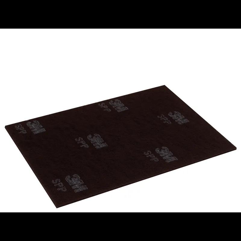 3M™ Scotch-Brite™ SPP Stripping Pad 20X0.3 IN Brown Non-Woven Fiber Nylon 175-600 RPM Center Hole 10/Case