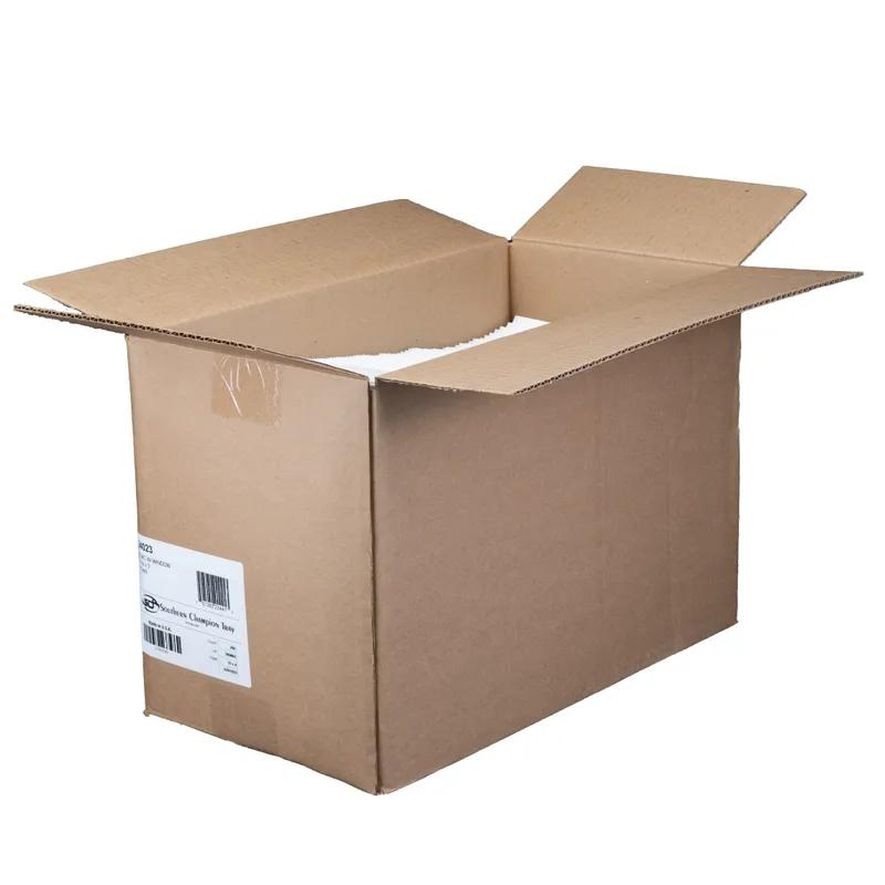 Bakery Box 6X6X3 IN SBS Paperboard White Square Lock Corner Tuck Top With Window 200/Case