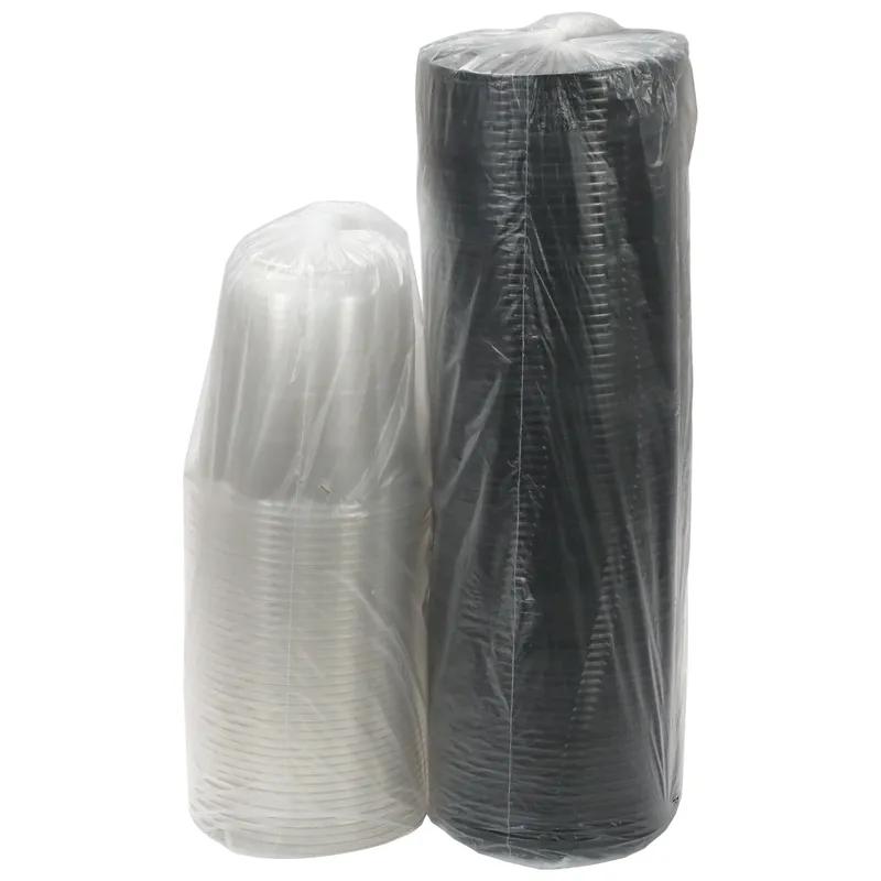 Bakery Container & Lid Combo 6.75X6.25 IN PET Black Clear 160/Case