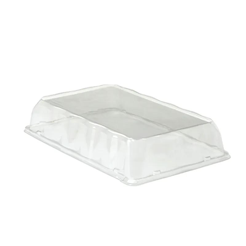 Lid Dome 12X18 IN PET Clear Rectangle For Container 40/Case