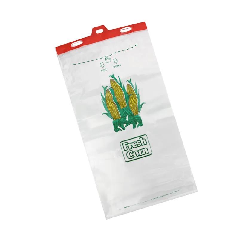 Corn Bag 13X22 IN LDPE 1.2MIL Header 500/Case