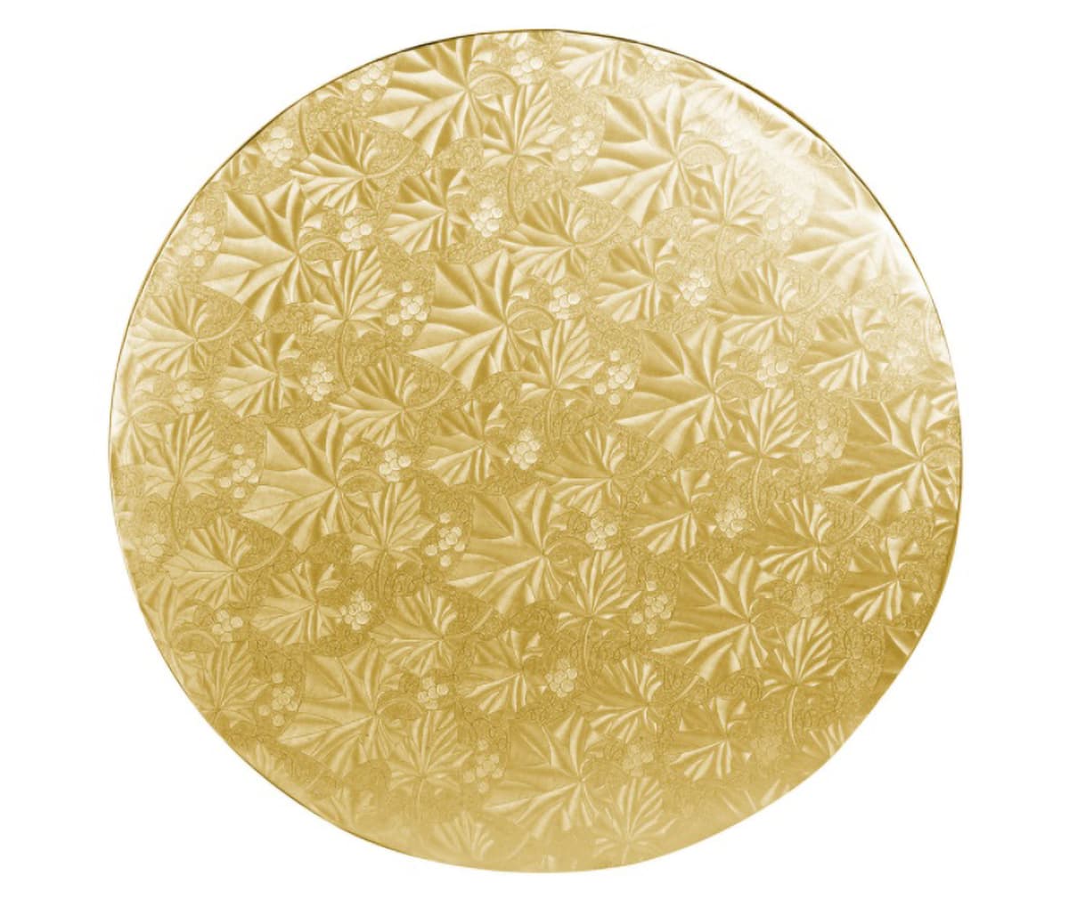 Cake Board 10X0.25 IN Foil-Lined Paper Gold 24/Case