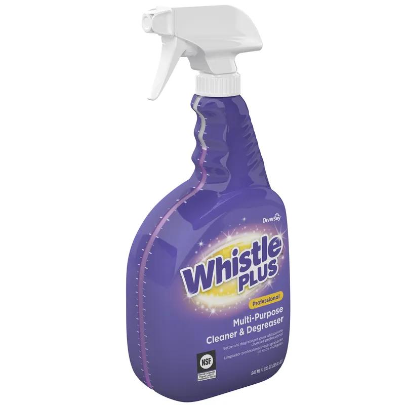Whistle Plus® Citrus Scent All Purpose Cleaner Degreaser Deodorizer 32 FLOZ Multi Surface Heavy Duty Daily RTU 8/Case