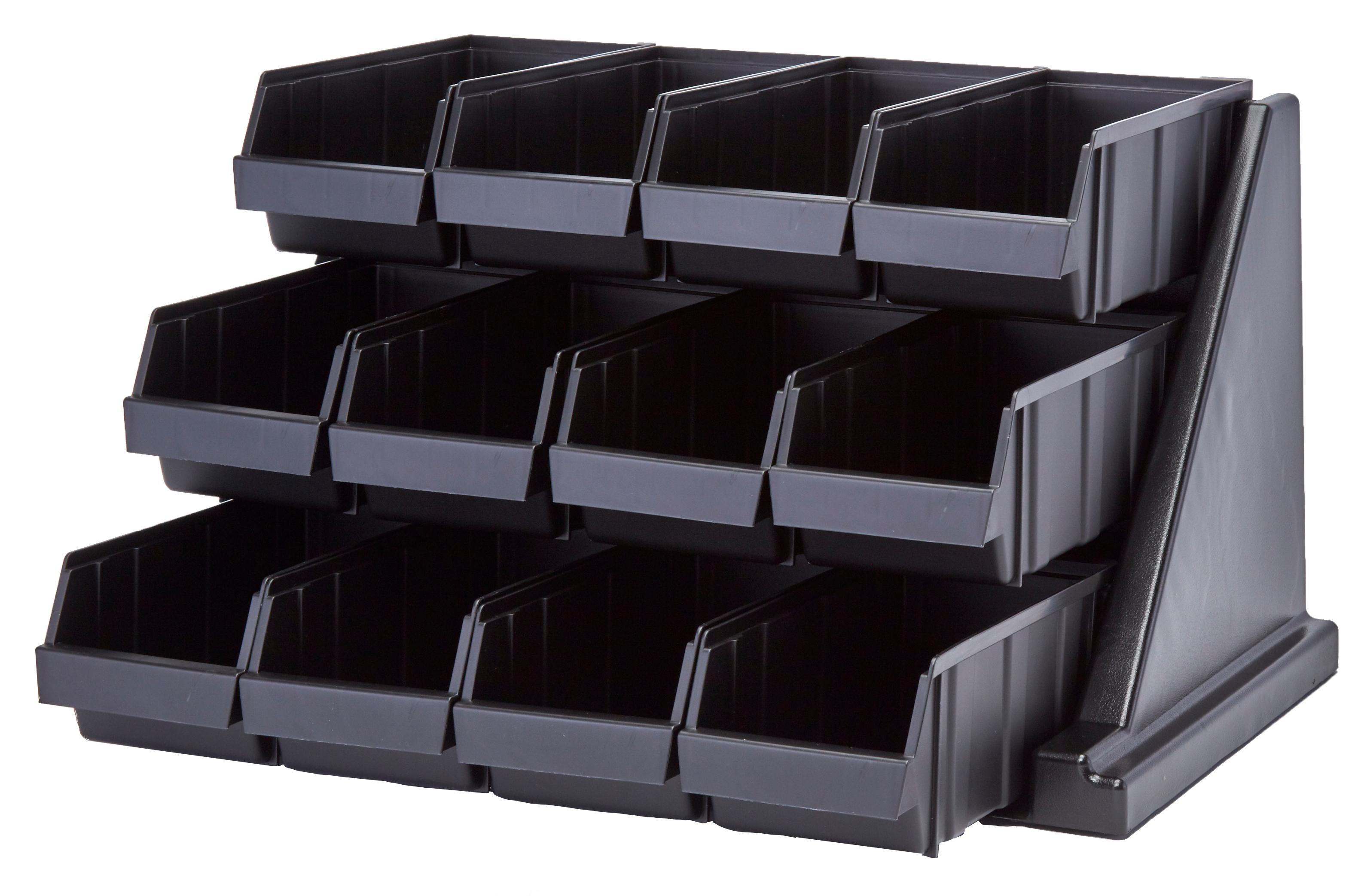 Versa Organizer 12 Compartment Black 1/Each