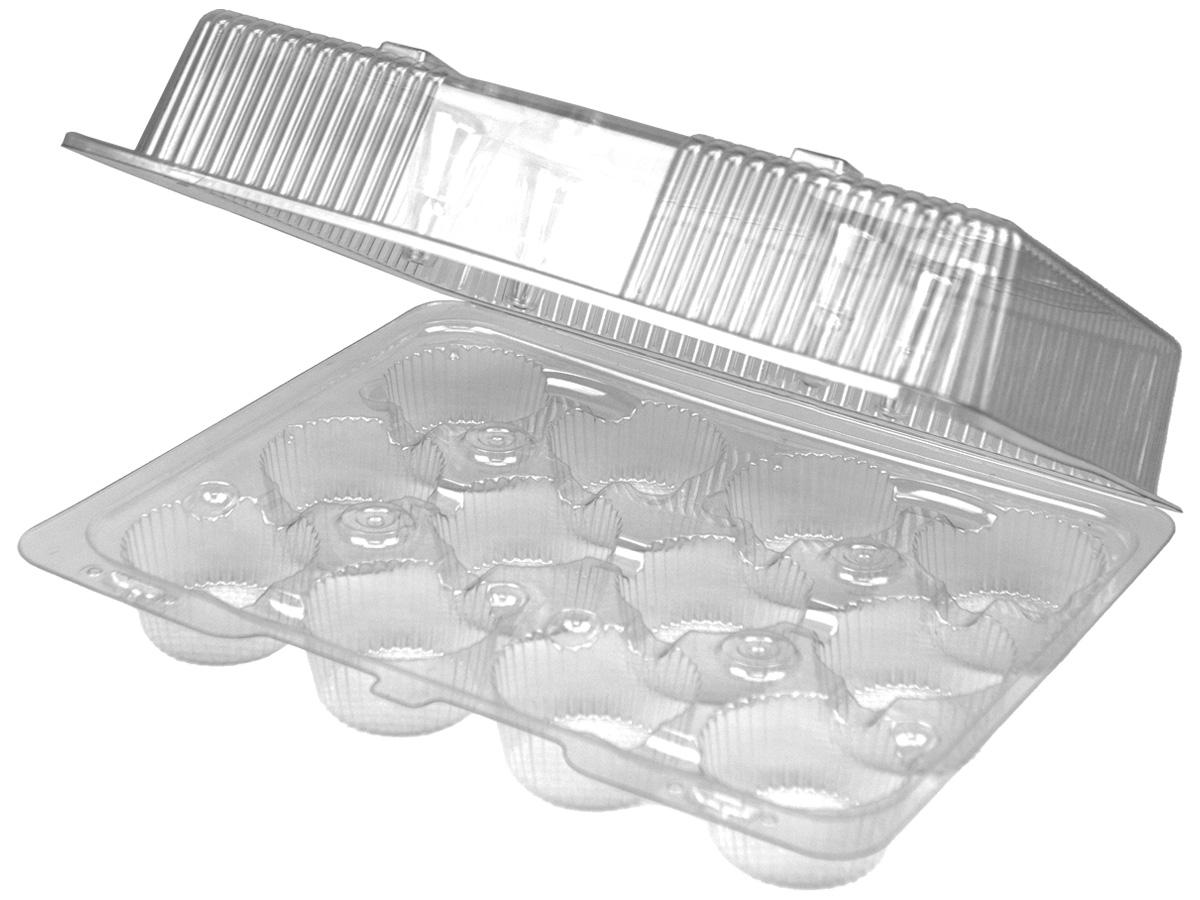 Cupcake Container 12 CT Deep 100/Case