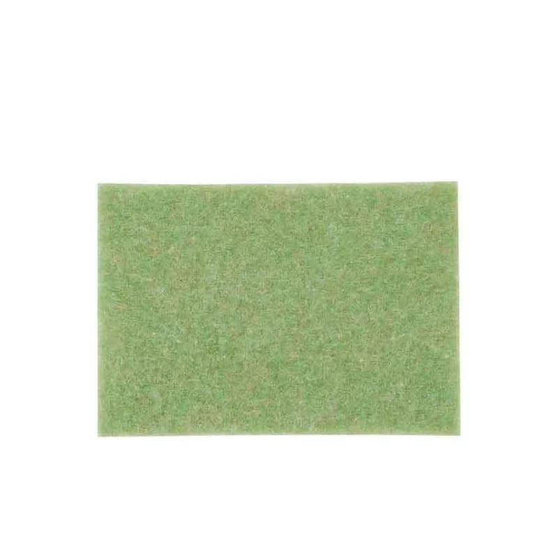 3M™ Scotch-Brite™ TopLine 5000 Cleaning Pad 16X1 IN Green Non-Woven Polyester Fiber 175-600 RPM Center Hole 1/Case