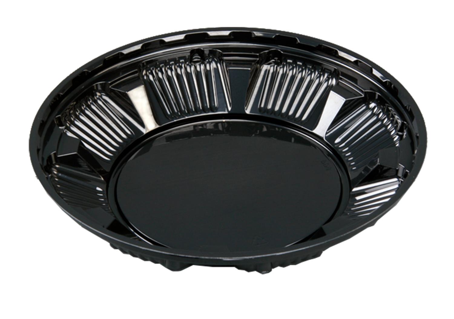 Pie Plate 9 IN PET Black Base 240/Case